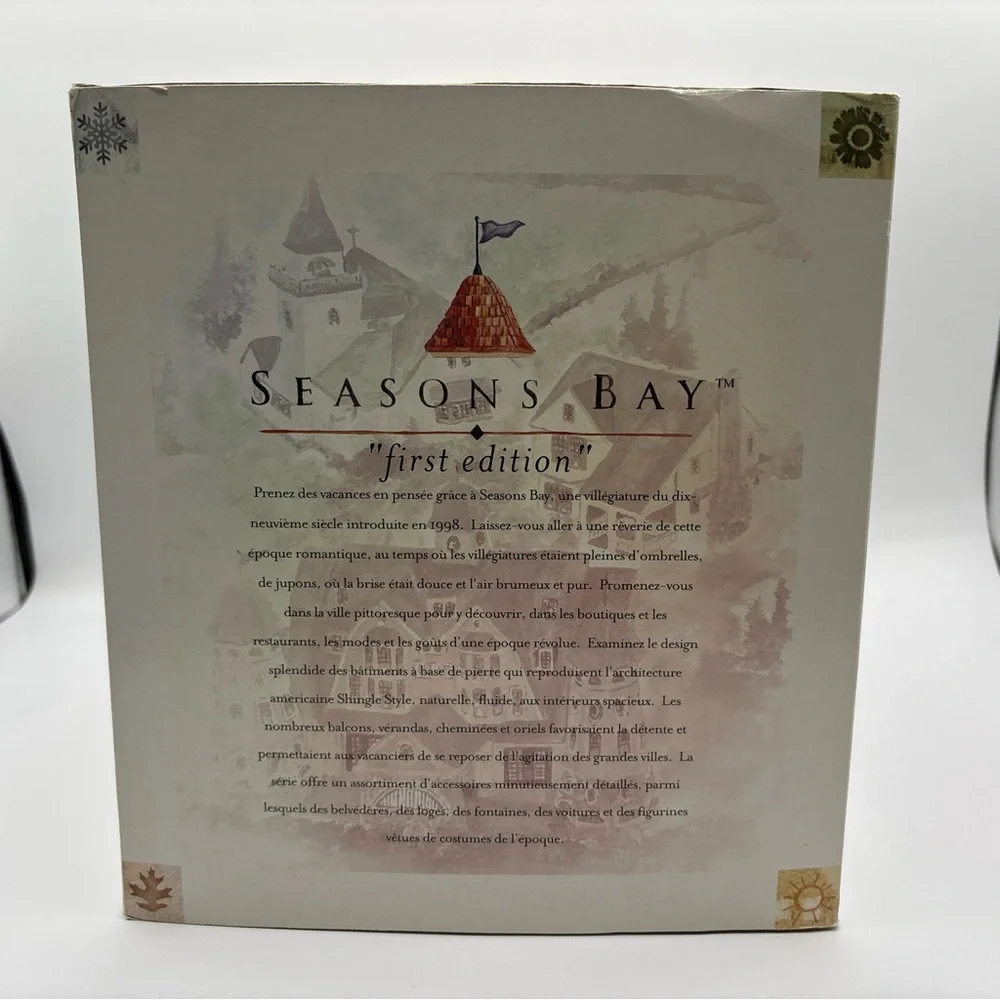 Department 56 1998 Seasons Bay First Edition Inglenook Cottage # 5 53304 Retired